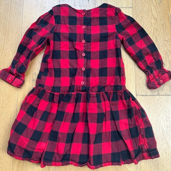 Baby Gap Buffalo Check Dress - Picture 2 of 3